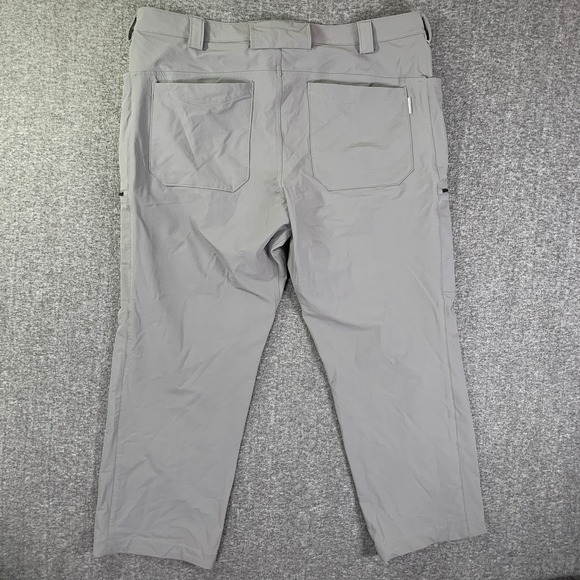 Duluth Flexpedition Pants Men 42x30 Gray Performance Stretch Outdoor Hiking - Picture 11 of 12